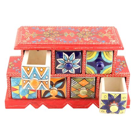 Spice Box Masala Rack Container Gift Items